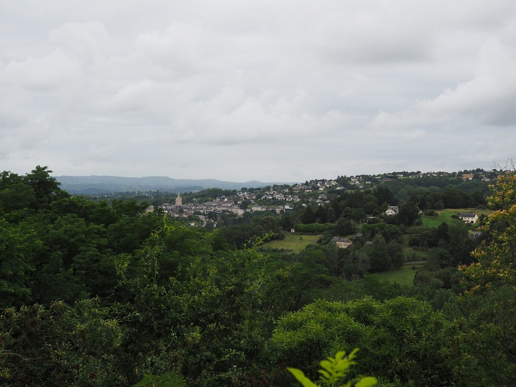 View on Donzenac from Travassac